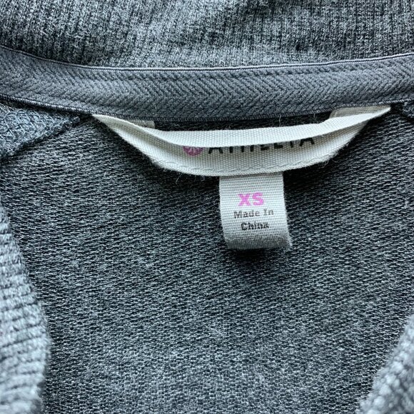 Athleta Dress Womens Extra Small Gray Tunic Duran Drop‎ Waist Jersey Stretchy - Picture 14 of 15